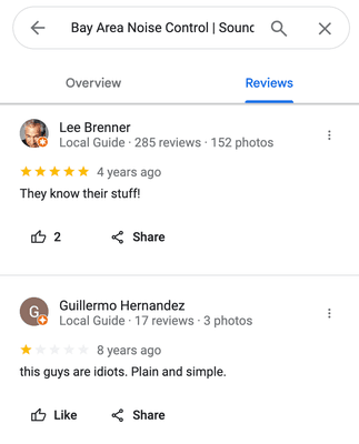 Note too that Lee Brenner writes reviews for himself. Conflict of interest much?