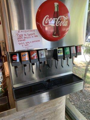 Soda machine