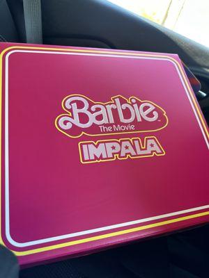 The Barbie Movie Impala Box