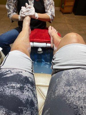 Pedicure with Reflexology