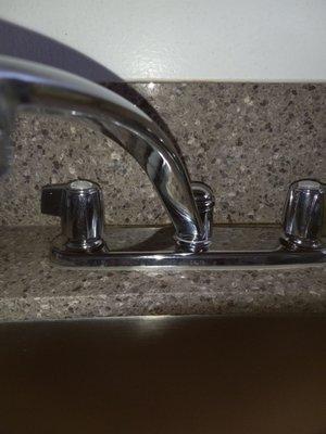 Sink fixture that was replaced.