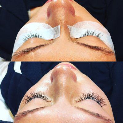 Beautiful set of lashes done by Lindsay.