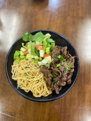 Garlic Noodle bowl