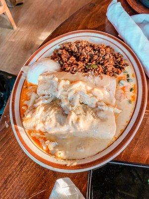 Gulf Coast Seafood Enchiladas