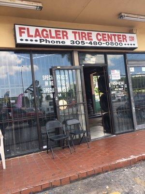 Flagler tire center, Sweetwater