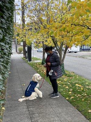 Outdoor Stay practice - take it to the street!