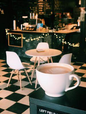 Interior of the café