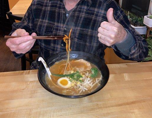 Spicy Tonkotsu Ramen, YUM