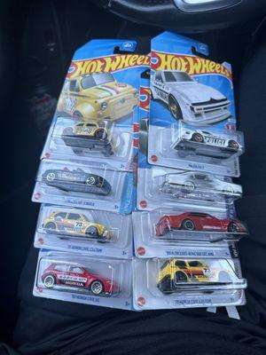 Hot wheels run.