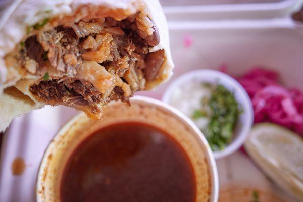 Birria Burrito Special