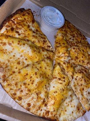 Buffalo chicken quesadilla