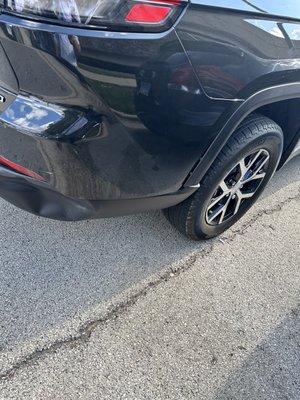 Rear-ended at a red light!