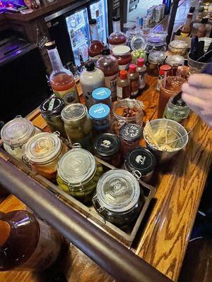 Bloody Mary bar