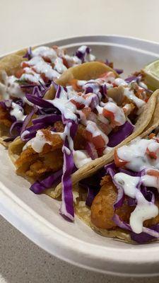 Baja fish tacos- delish!