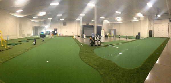 The Golf Leadership Academy indoor training facility in Farmington Hills, Michigan!