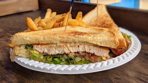 Swordfish sandwich