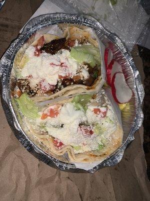 Tacos Tulcimex with Meat