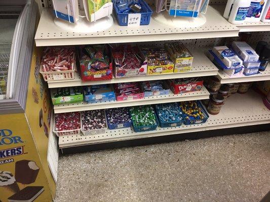 Penny candy.  Literally costs pennies.  What kid would not want to dig through the couch cushions for these?