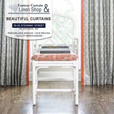 Curtains Astoria, NY, you'll find quality merchandise at fair pricing at Fantasy Curtain and Linen Shop: 30-32 Steinway Street