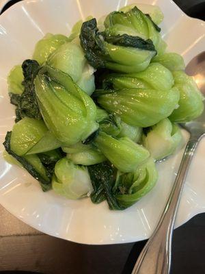 114. Sauteed Baby Bok Choy