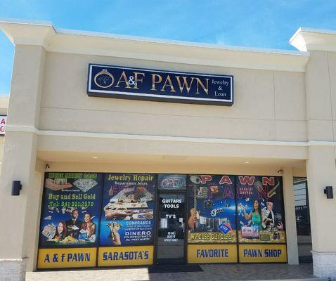 A&F Pawn Jewelry and Loan Store front