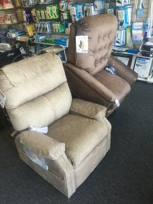 Lift Chairs in stock.