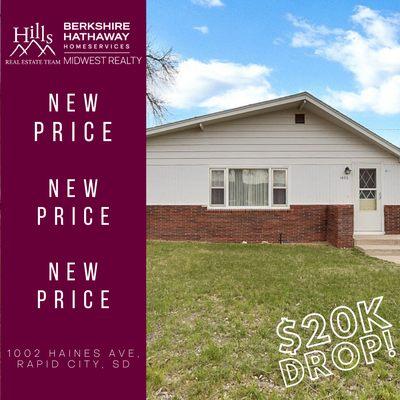 #newprice 1002 Haines Ave, Rapid City, SD