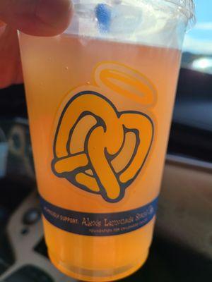 Peach lemonade.