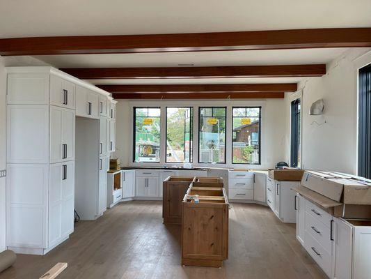 Kitchen in progress