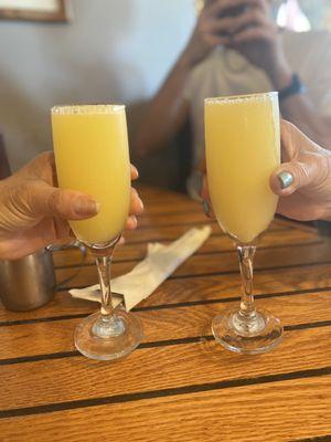 Mimosas.