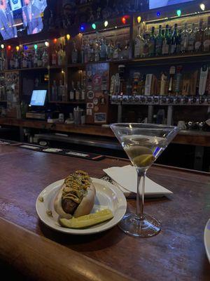 $4 brats on Saturday, $6 martini