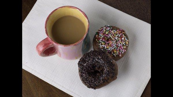 My local donut shop always has good selection and friendly staff.