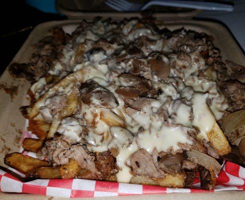 Cheesesteak Poutine