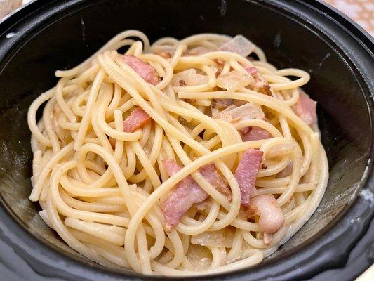 Very good Spaghetti Carbonara.