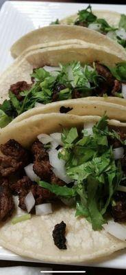 Carna asada tacos