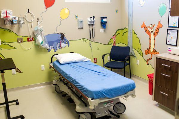 Pediatrics Exam Rooms