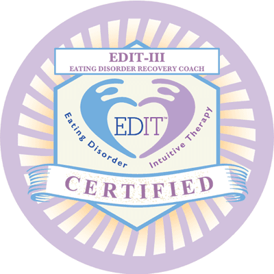 I am a certified Eating Disorder Recovery Coach as of October.  
I can help athletes love their body, self, food and life!