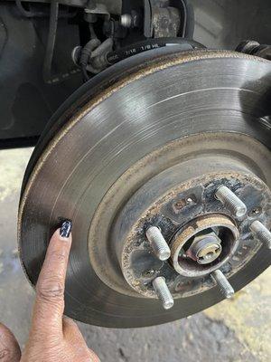 My rotors were absolutely horrible