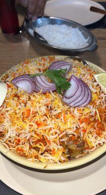 Gongura Chicken Biryani