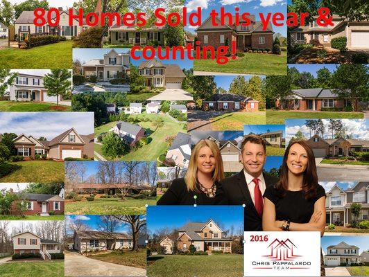 2016 - 80 homes sold this year and counting!