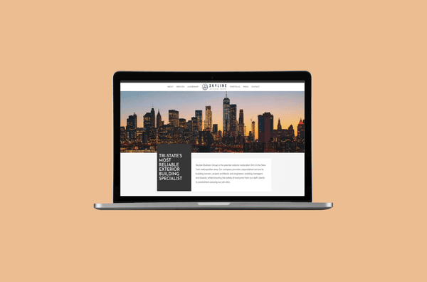 NYC Construction Company Website