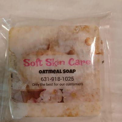 Oatmeal soap, text me 631-918-1025,  $6.00