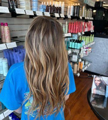 Sun-kissed Balayage