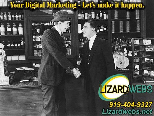 Lizardwebs Digital Marketing - New fashioned marketing, old-fashioned courtesy.