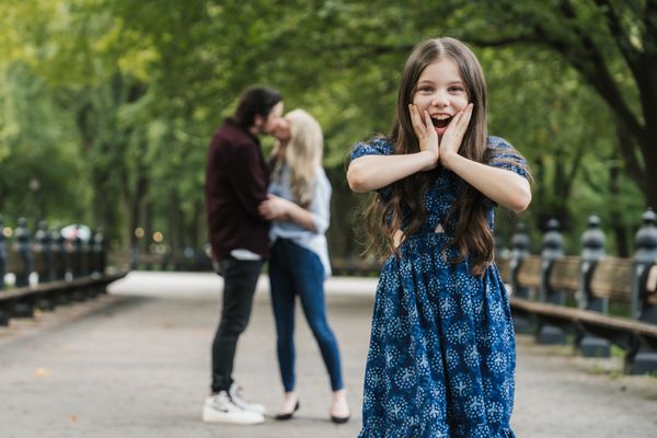 Family photoshoot in Central Park, New York