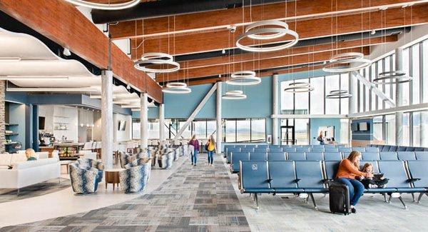 Interior of Helena Regional Airport