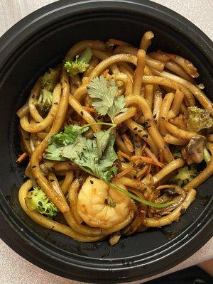 Shrimp lo mein