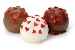 romantic cake truffles