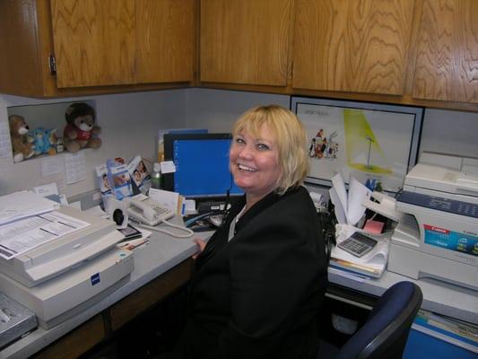 Linda our Office Administrator