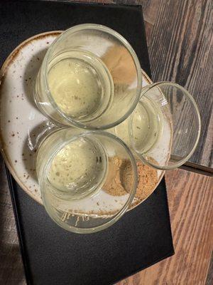 Limoncello and amaretti cookies to end the meal were a wonderful surprise.